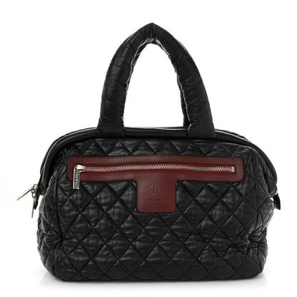 Chanel Lambskin Coco Cocoon Bowler Black 1 of 11