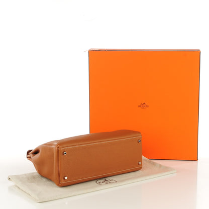 Hermes Togo Kelly Retourne 35 Gold 2 of 19
