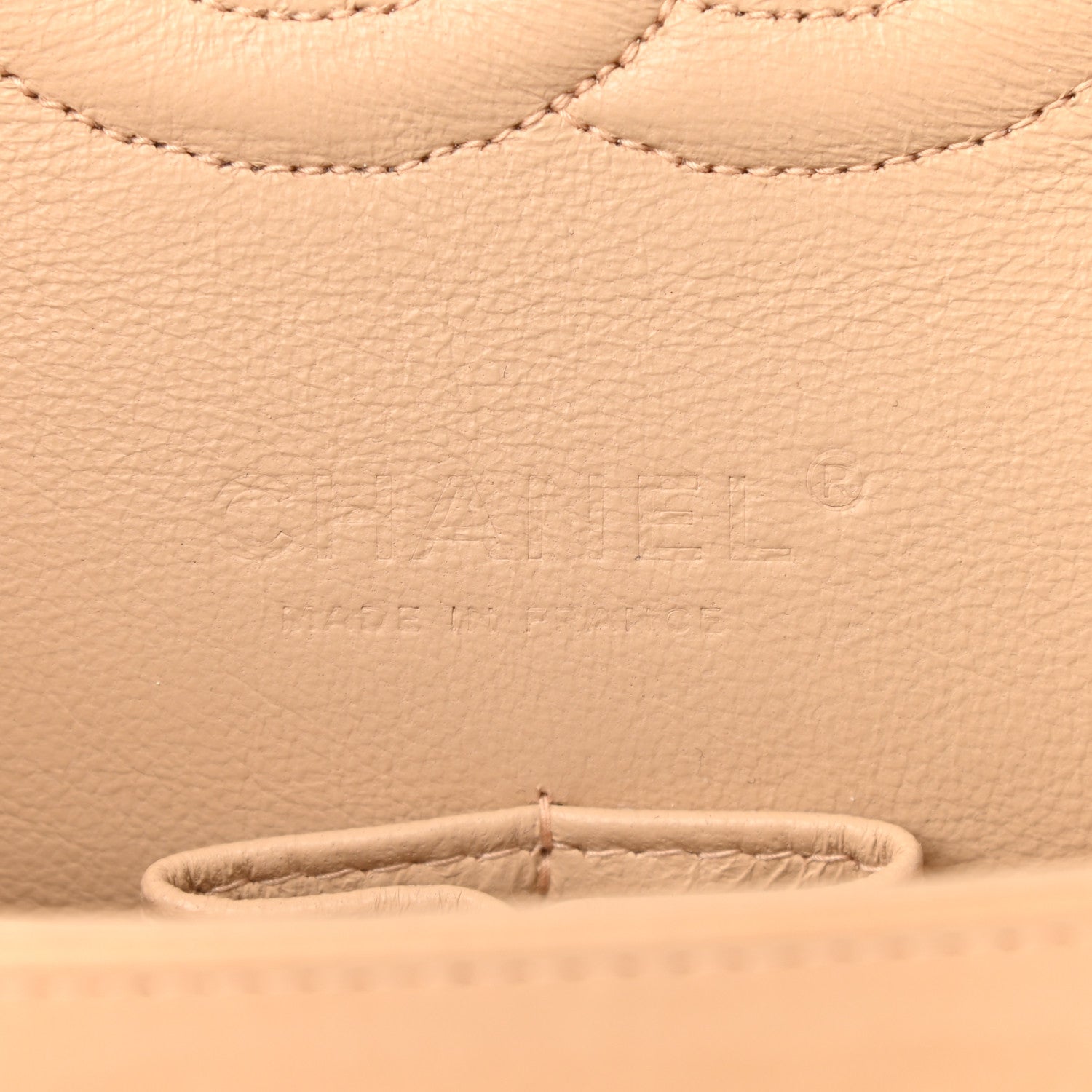 Chanel Tweed Quilted Medium Double Flap Beige Pink 6 of 9