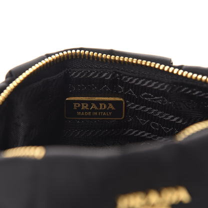 Prada Tessuto Nylon Wristlet Black 8 of 9
