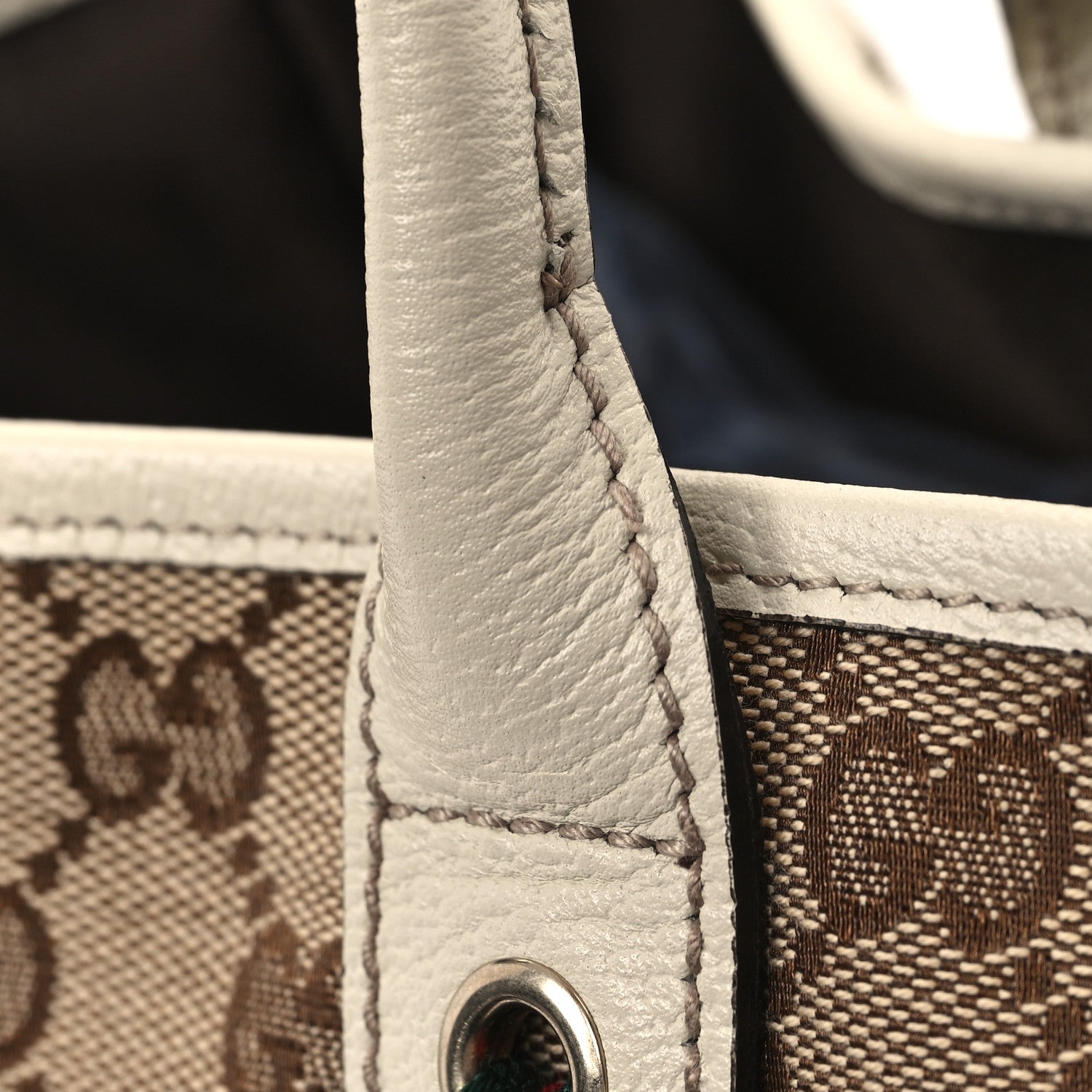 Gucci Monogram Medium Princy Tote Off White 12 of 14