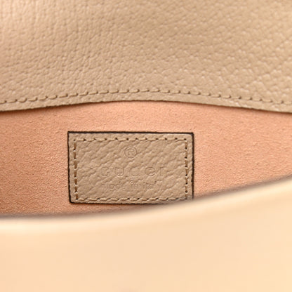 Gucci GG Supreme Monogram Textured Dollar Calfskin Super Mini Dionysus Shoulder Bag Beige Mystic White Oatmeal 6 of 14