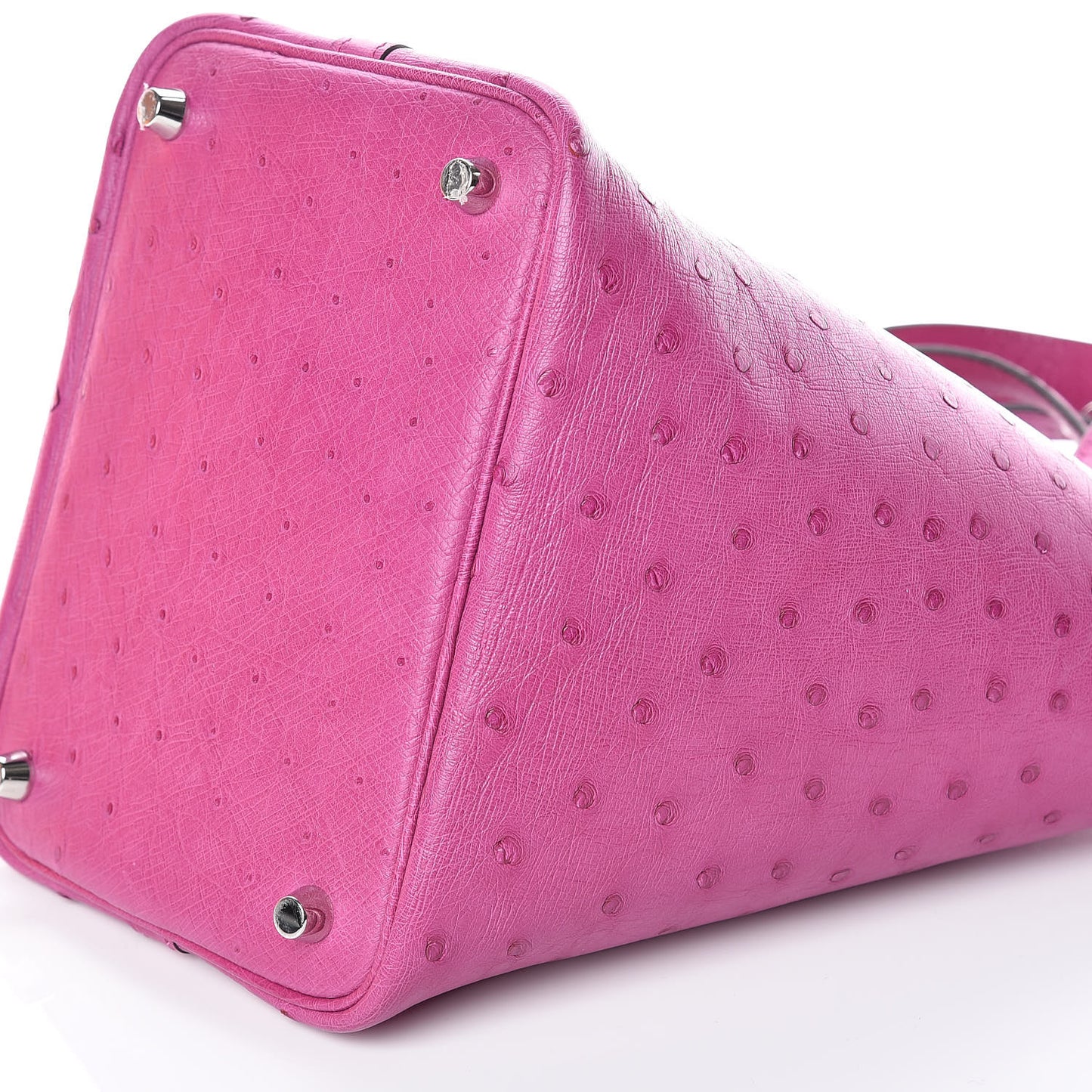 Ostrich Picotin Lock 18 Rose Pourpre