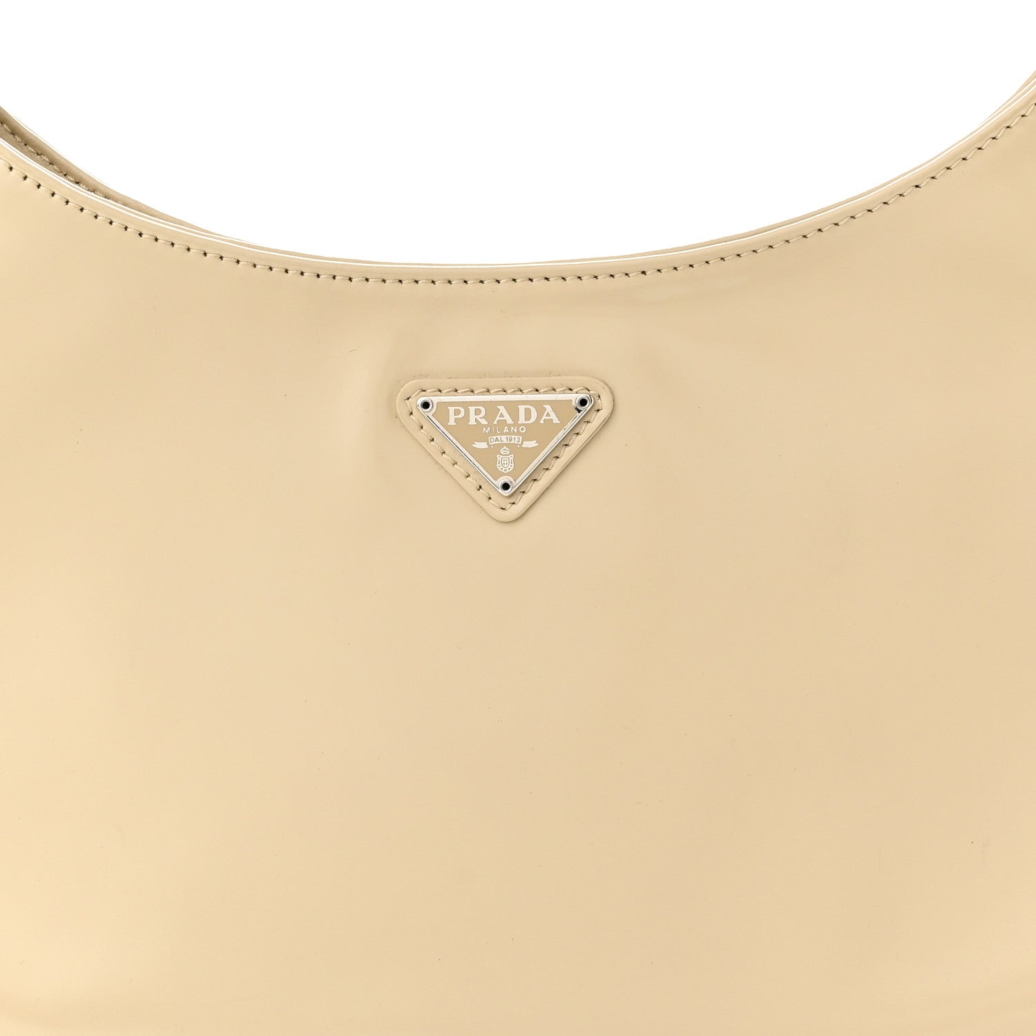 Prada Spazzolato Cleo Shoulder Bag Deserto 7 of 10