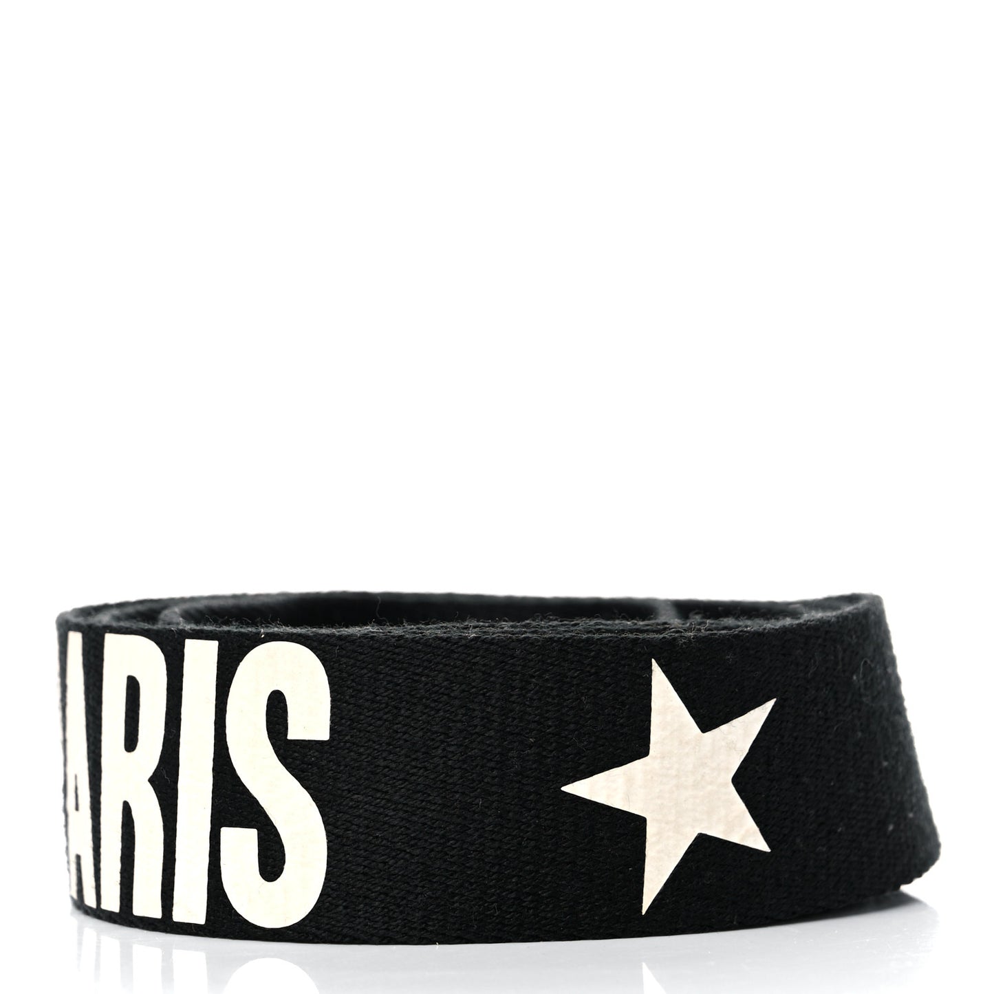 Canvas Logo Bag Strap Black