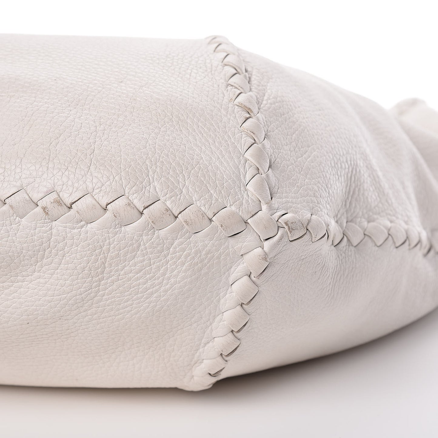 Cervo Deerskin Large Hobo White
