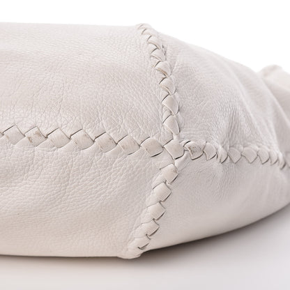 Bottega Veneta Cervo Deerskin Large Hobo White 14 of 15