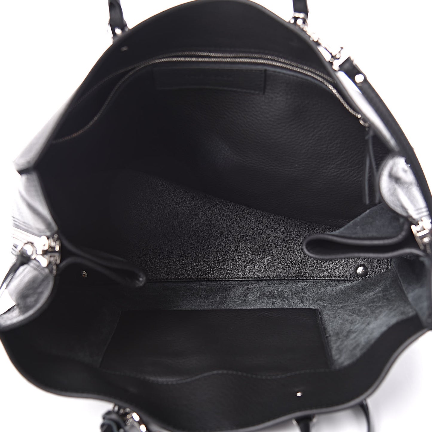 Veau Papier B4 Zip Around Tote Black