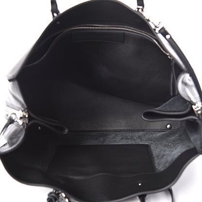 Balenciaga Veau Papier B4 Zip Around Tote Black 6 of 10