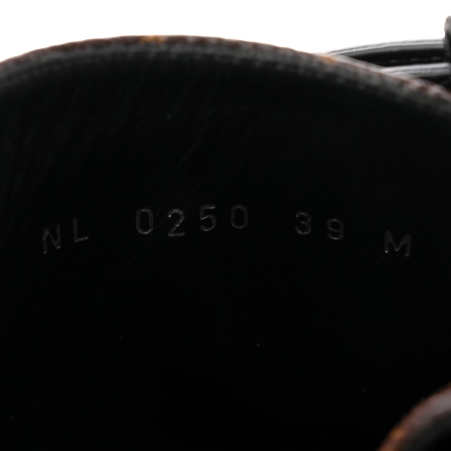 Calfskin Monogram Wonderland Flat Ranger Boots 39 Black