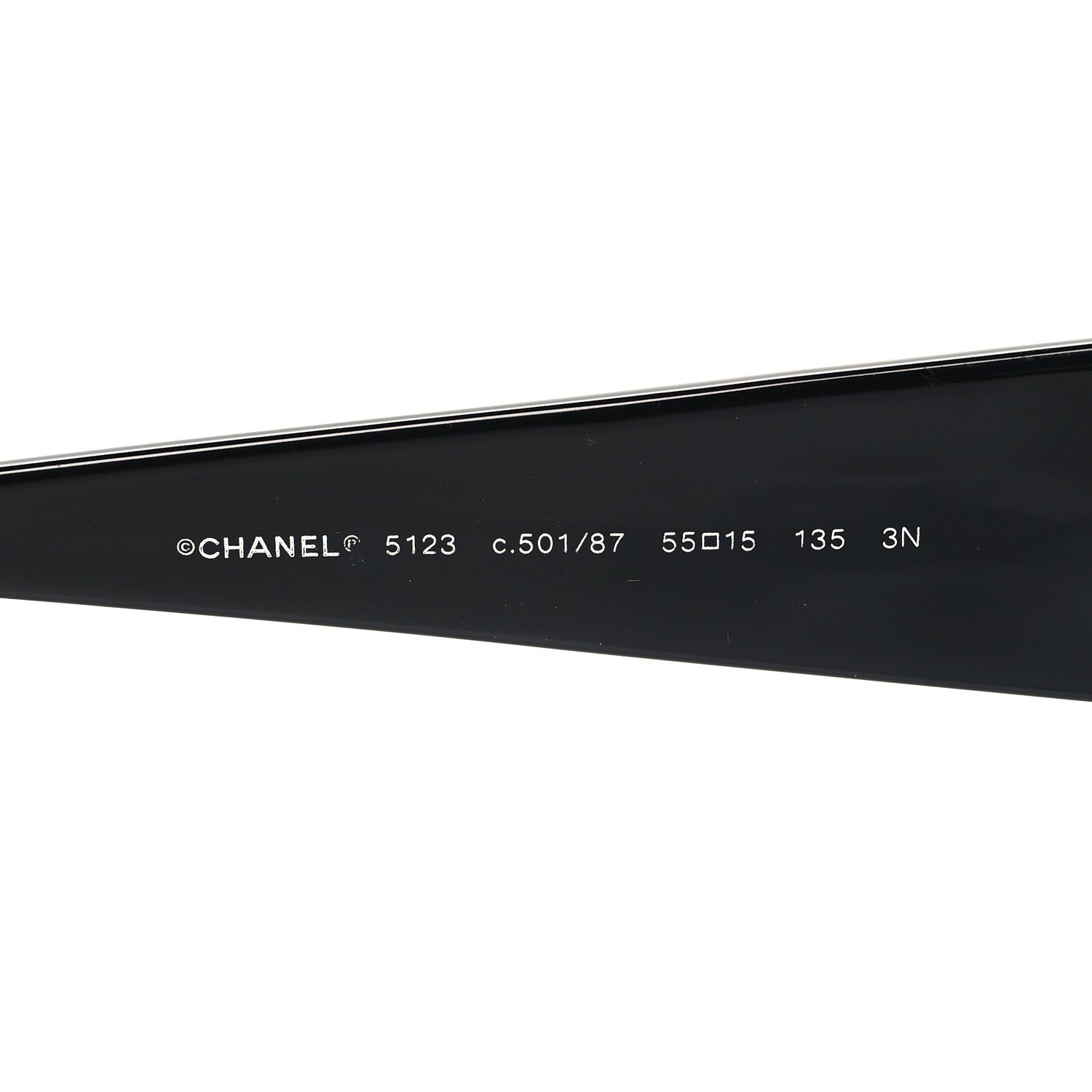 Chanel Acetate Charms Sunglasses 5123 Black 5 of 7