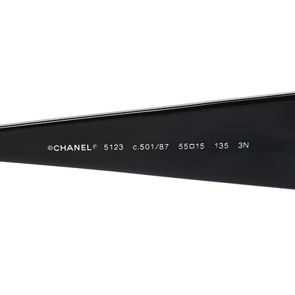 Chanel Acetate Charms Sunglasses 5123 Black 5 of 7