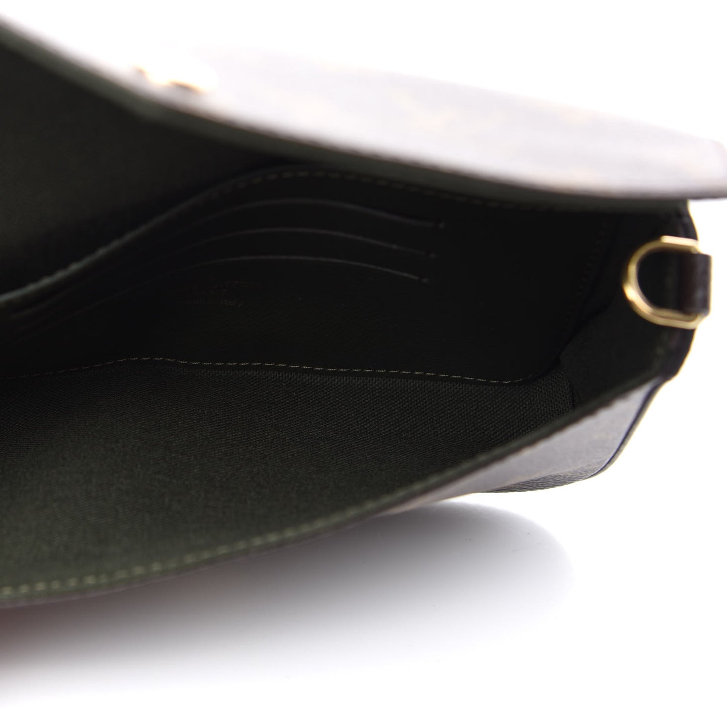 Monogram Felicie Strap & Go Felicie Pochette Kaki