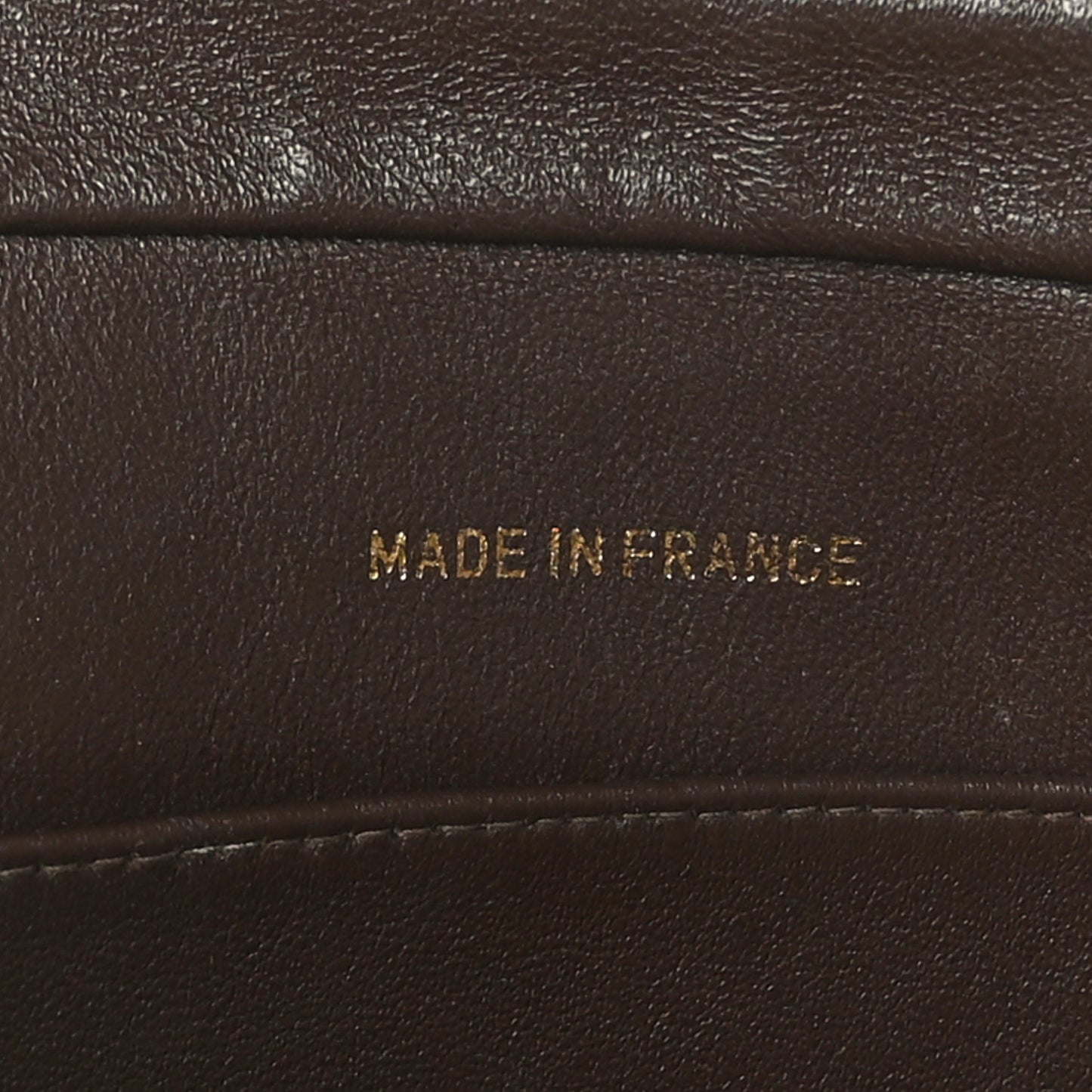 Suede Quilted Shoulder Bag Brown
