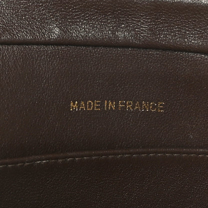 Chanel Suede Quilted Shoulder Bag Brown 6 of 10