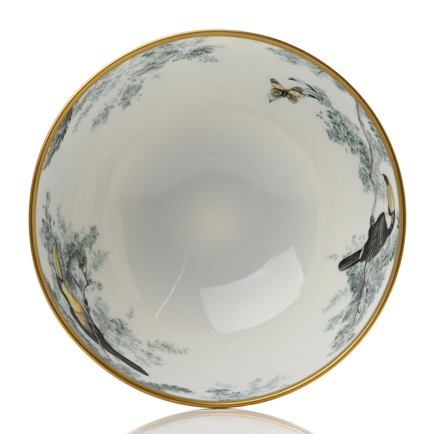 Hermes Porcelain Medium Carnets d'Equateur Bowl 3 of 8