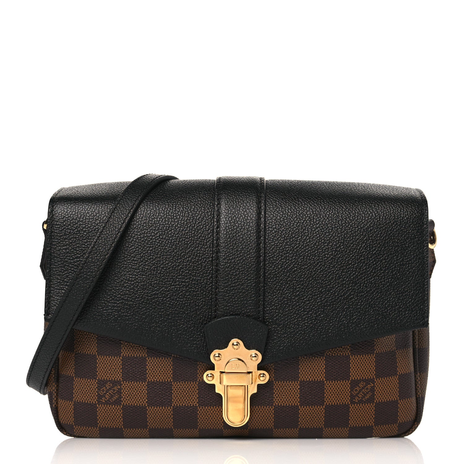 Louis Vuitton Damier Ebene Clapton Black 1 of 10