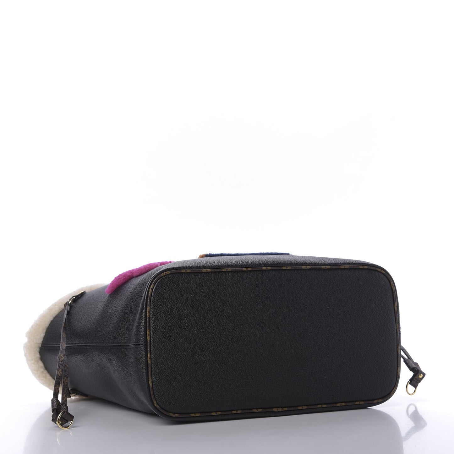 Calfskin Monogram Teddy Neverfull MM Black