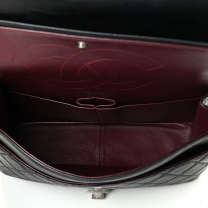 Chanel Aged Calfskin Quilted 2.55 Reissue 227 Flap Black 4 of 4