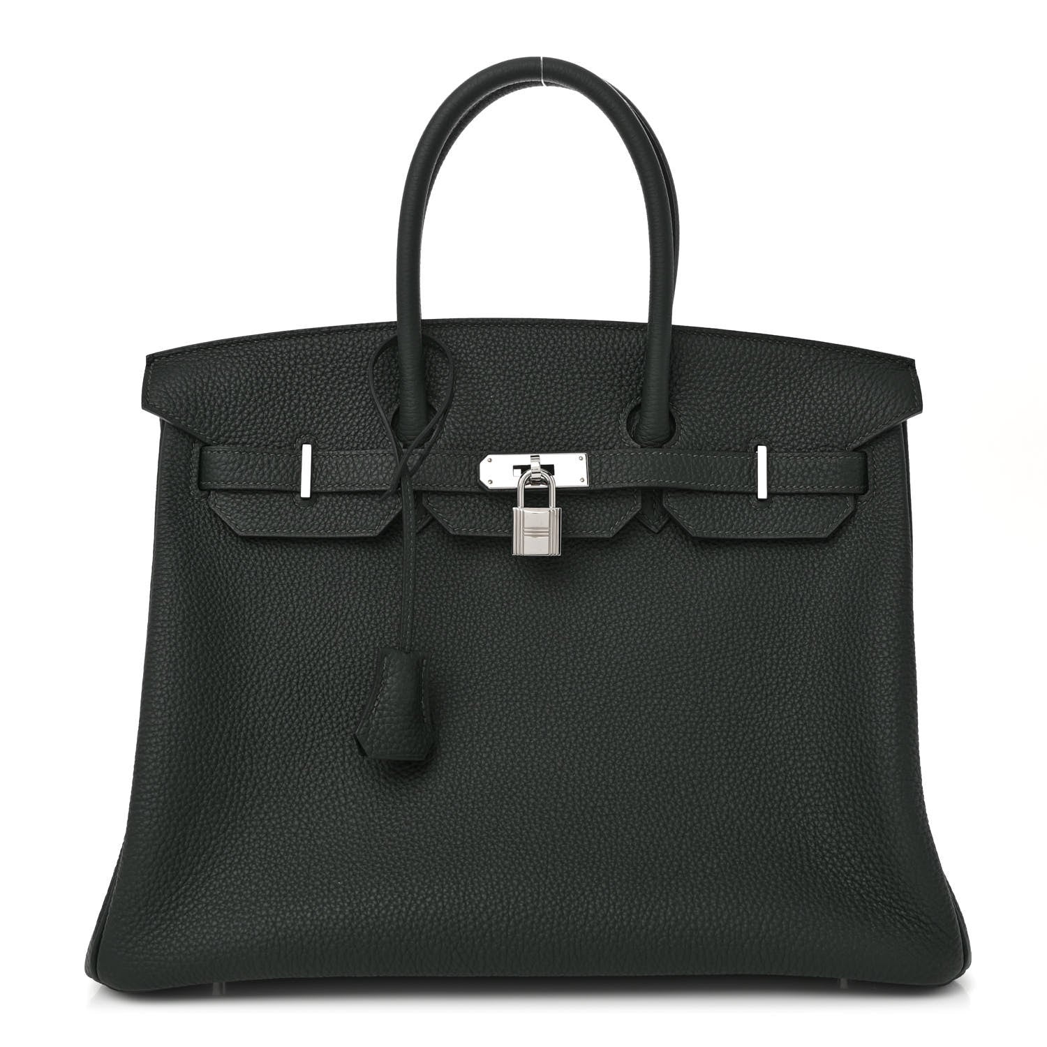 Hermes Togo Verso Birkin 35 Vert Fonce Vert Vertigo 1 of 12