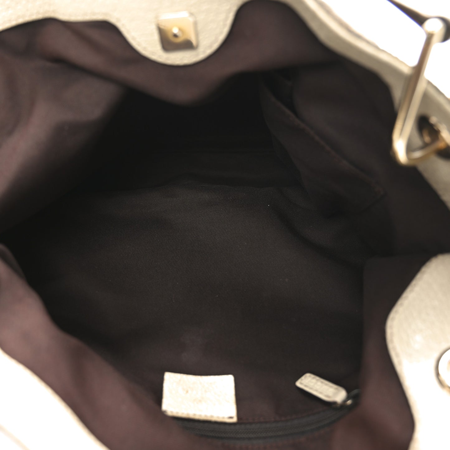 Monogram Medium Eclipse Shoulder Bag Off White