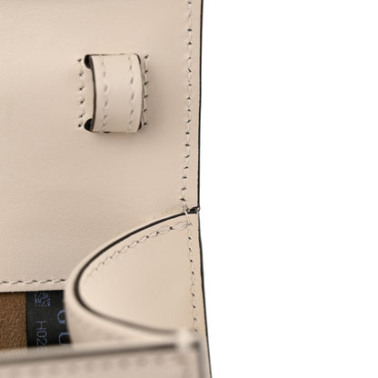 Gucci Calfskin Mini Sylvie Top Handle Bag White 12 of 12