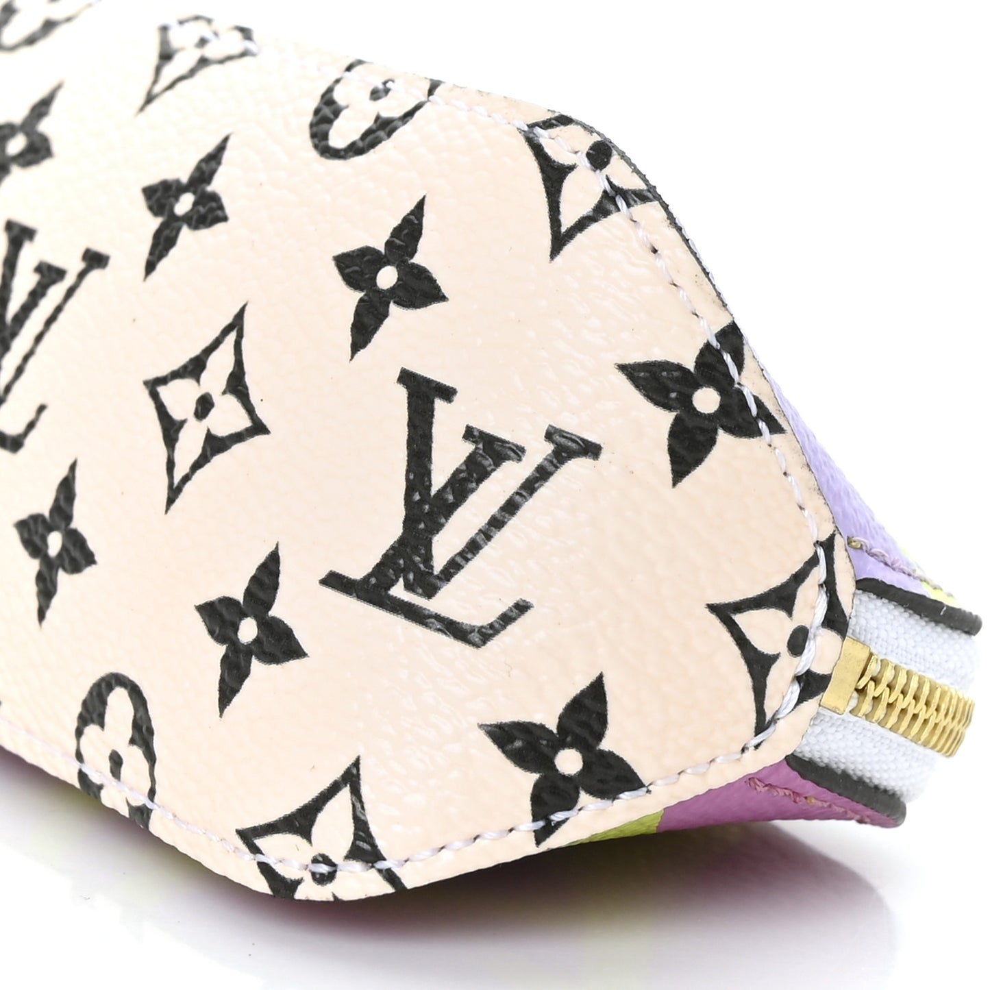 Monogram Giant Elizabeth Pencil Pouch Pink Lilac