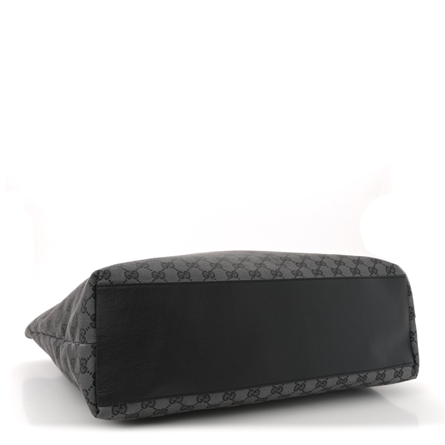 Gucci Metallic Monogram XL Shopper Black 7 of 21
