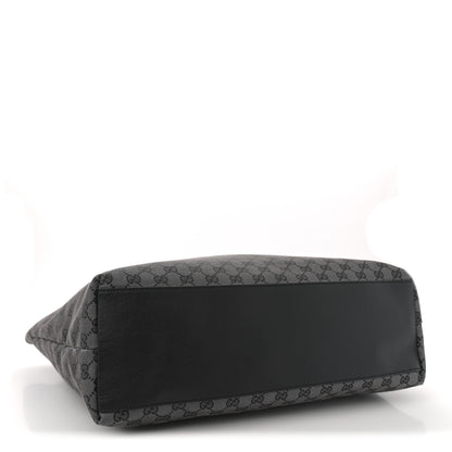 Gucci Metallic Monogram XL Shopper Black 7 of 21