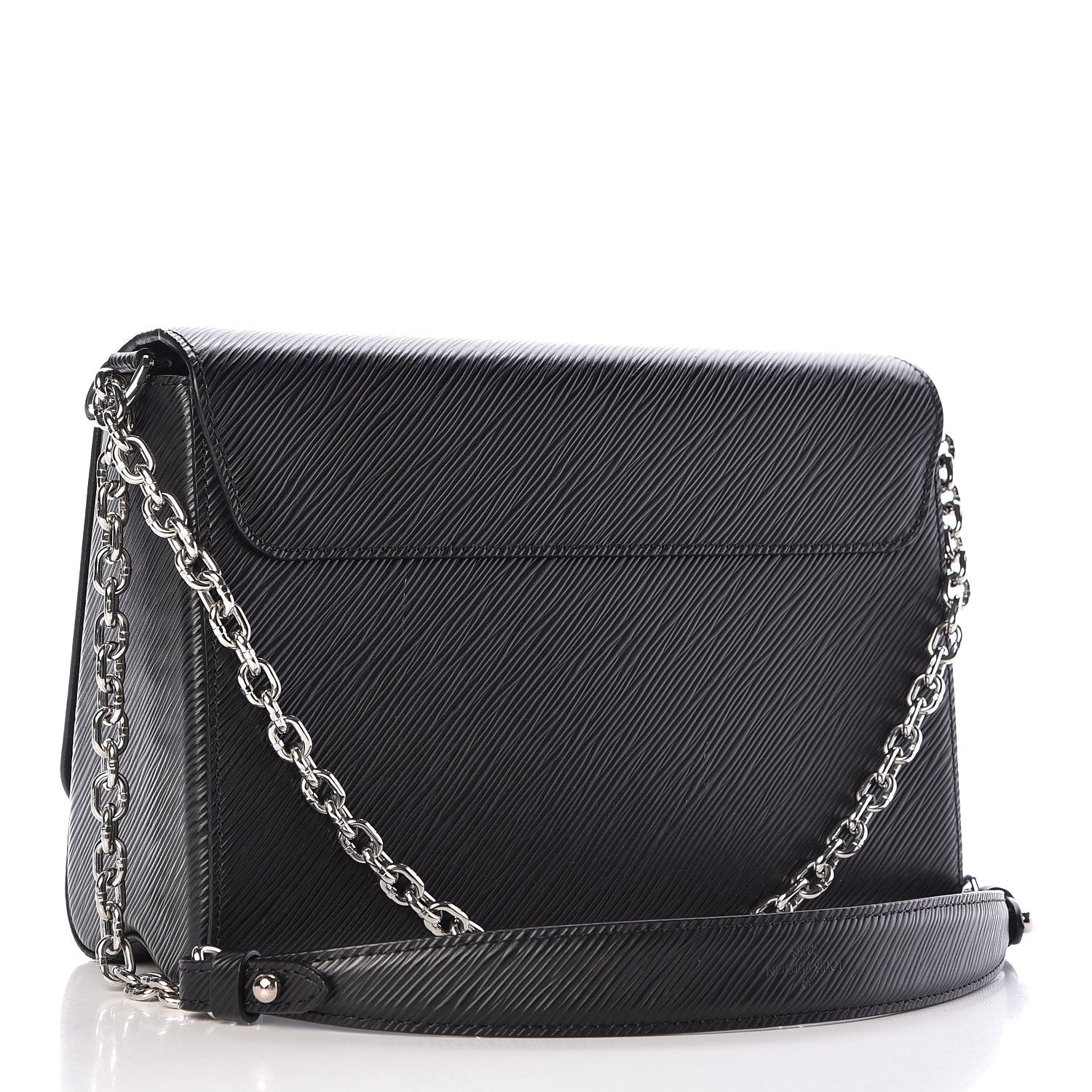 Louis Vuitton Epi Twist Shoulder Bag MM Black 3 of 10