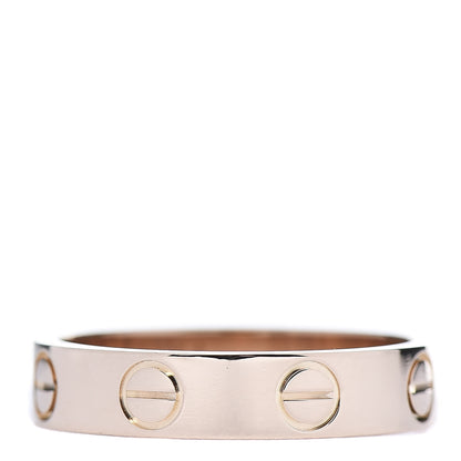Cartier 18K Pink Gold 3.5mm LOVE Wedding Band Ring 47 4 3 of 5