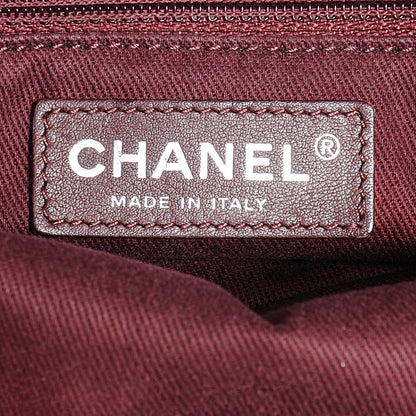 Chanel Iridescent Calfskin Large In The Mix Tote Bag Gray 8 of 9