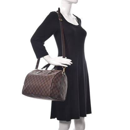 Louis Vuitton Damier Ebene Speedy Bandouliere 30 2 of 13
