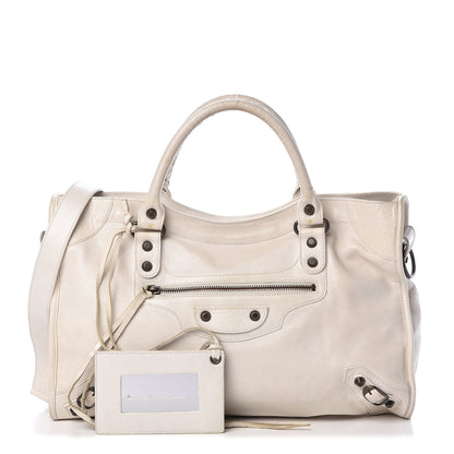 Balenciaga Chevre Classic Hardware City White 1 of 27