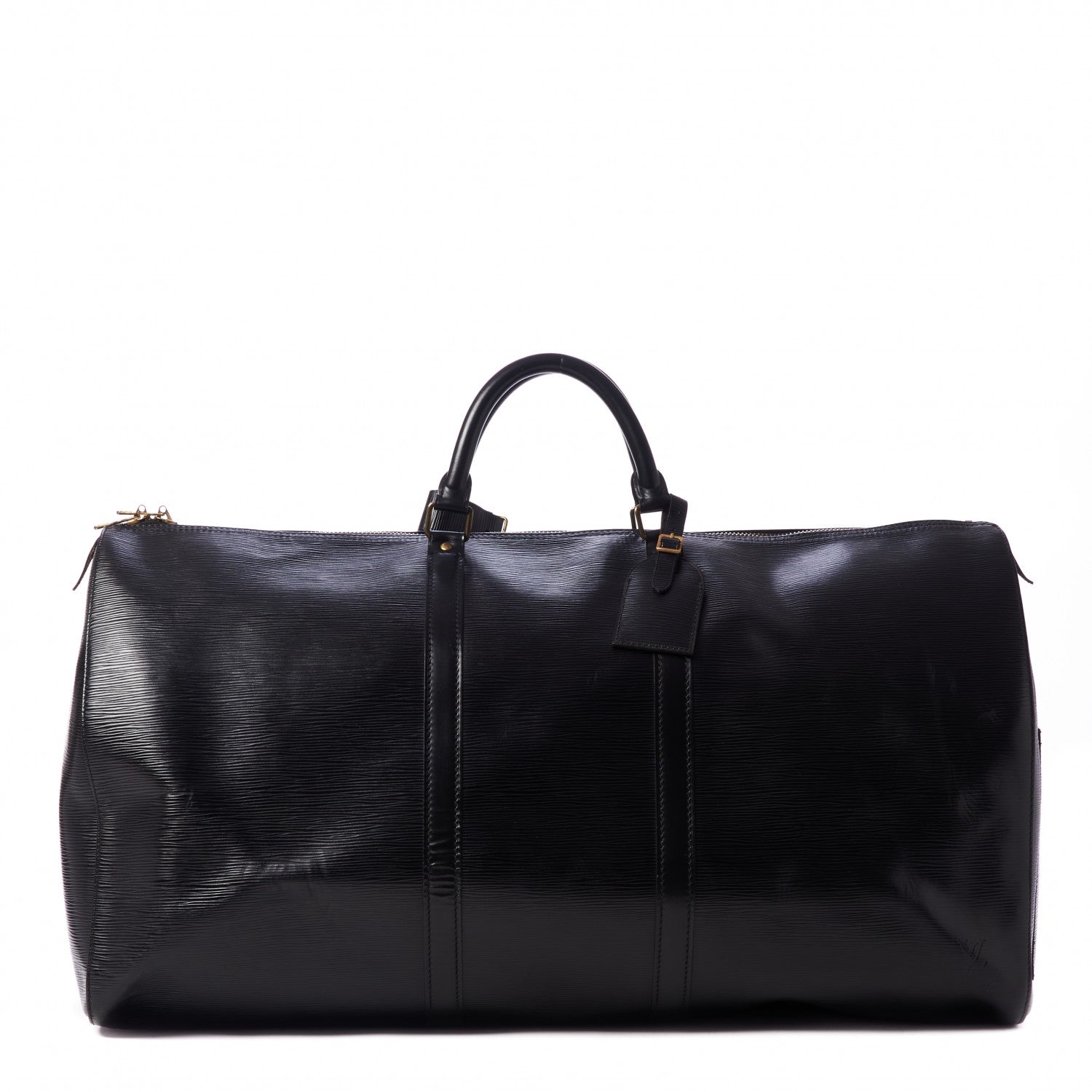 Louis Vuitton Epi Keepall 60 Black 1 of 9