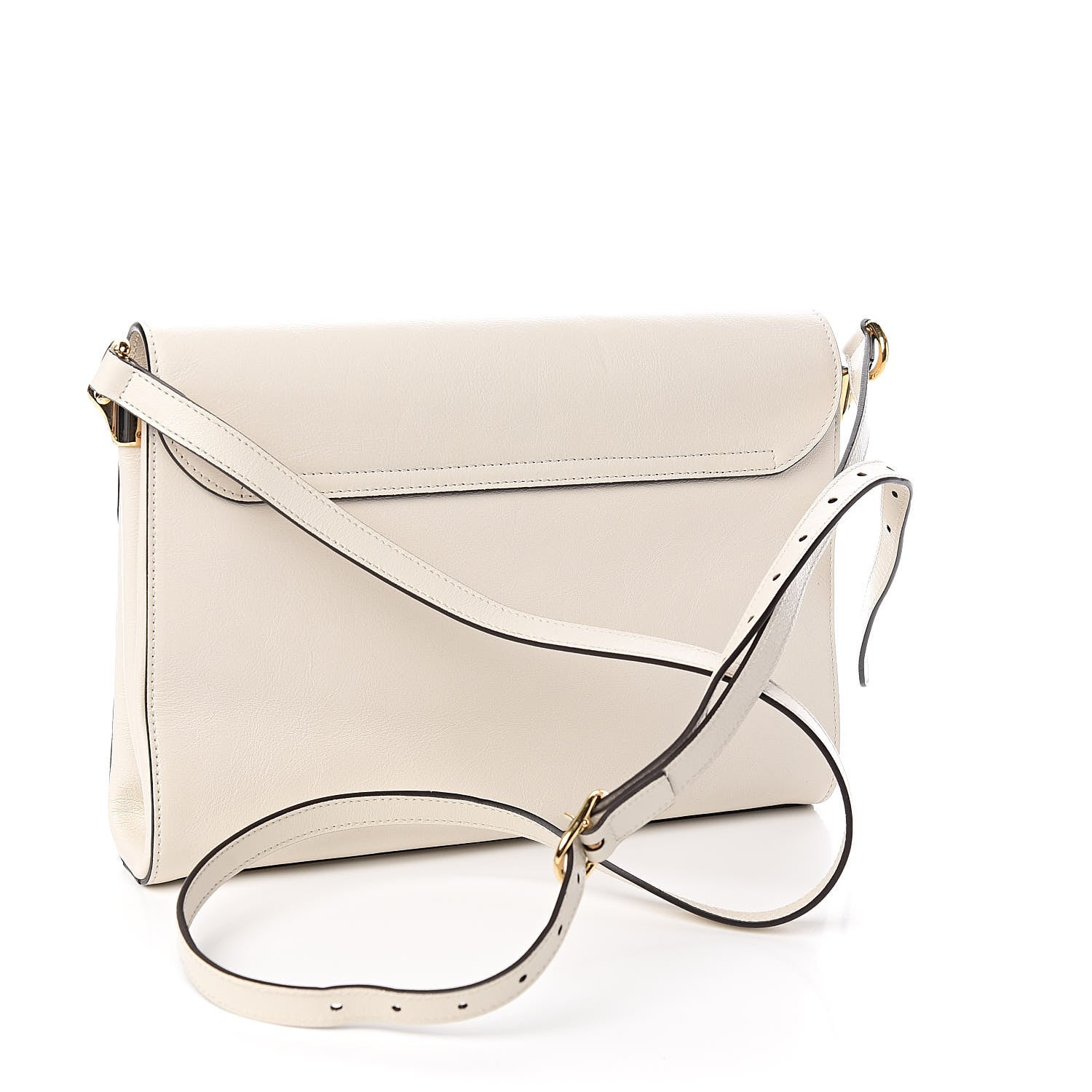 Gucci Calfskin Animalier Medium Shoulder Bag White 3 of 10
