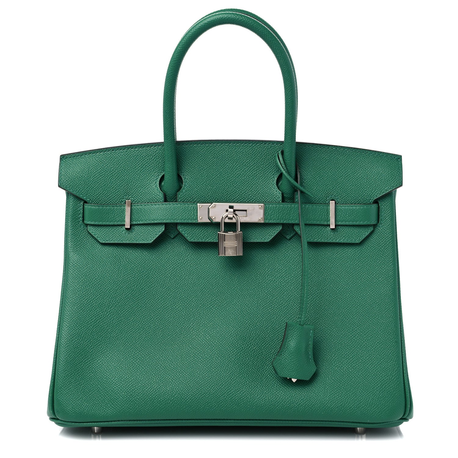 Hermes Epsom Birkin 30 Vert Vertigo 1 of 14
