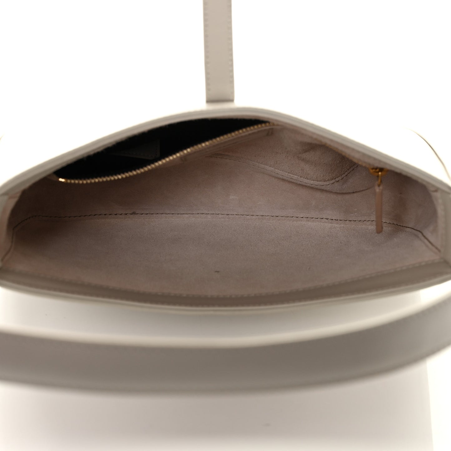 Smooth Calfskin Le 5 A 7 Hobo Blanc Vintage