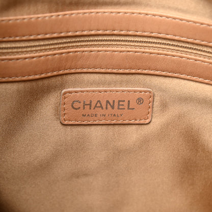 Chanel Lambskin Satin Reversible Sac Cordon Black 6 of 9