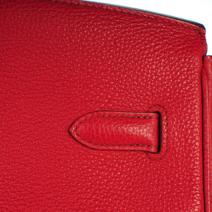 Hermes Togo Birkin 35 Rouge Garance 25 of 26