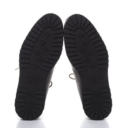 Louis Vuitton Calfskin Damier Ebene Harlem Sneakers 8 6 of 9