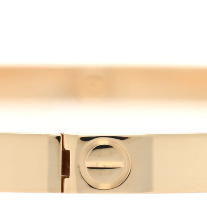 Cartier 18K Yellow Gold 6 Diamond Small LOVE Bracelet 17 6 of 8