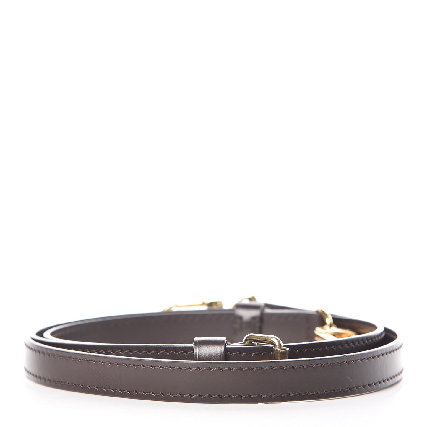 Calfskin 16mm Adjustable Shoulder Strap Brown