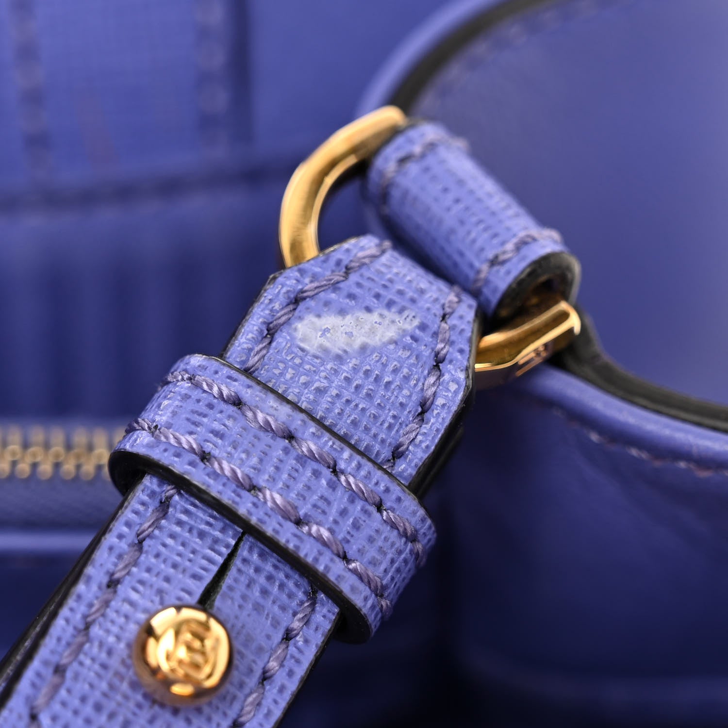 Fendi Vitello Elite Petite 2Jours Tote Viola Cassis 10 of 10