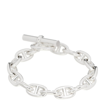 Hermes Sterling Silver MM Chaine d'Ancre Bracelet 1 of 4