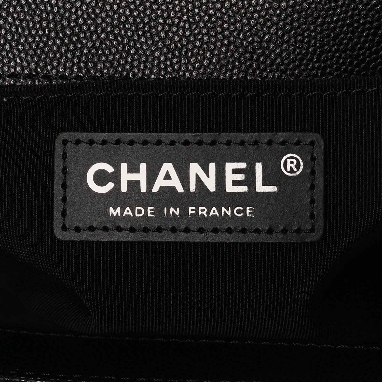 Chanel Caviar Quilted Medium Boy Flap Black 6 of 10