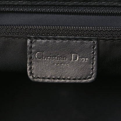 Christian Dior Monogram Vintage Flowers Frame Satchel Black 6 of 11