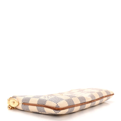 Louis Vuitton Damier Azur Pochette Milla MM 4 of 11