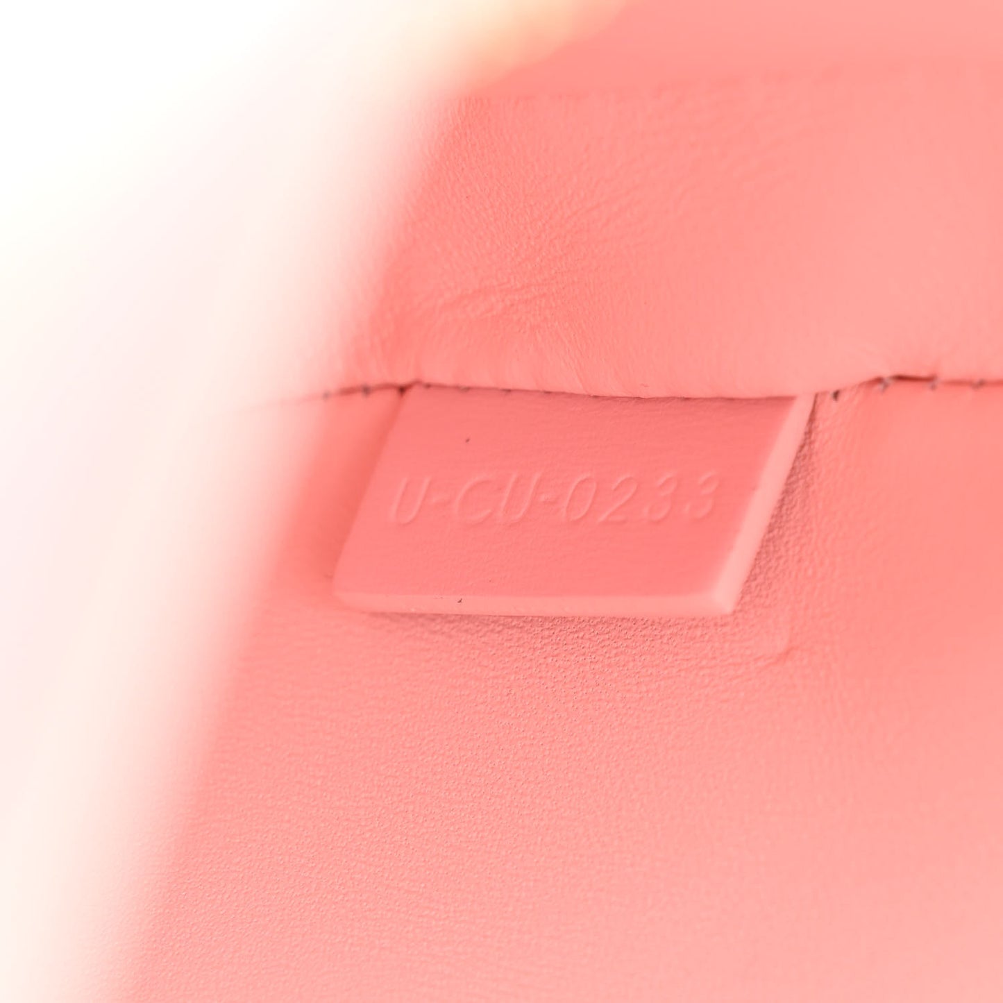 Shiny Calfskin Medium Croque Bag Pink