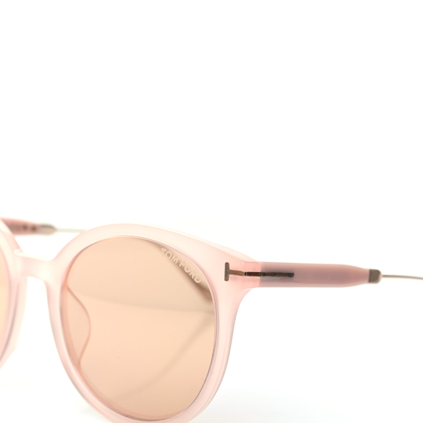 Round TF642-K Sunglasses Pink
